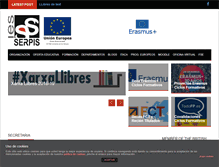 Tablet Screenshot of institutoserpis.org